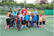 Former Davis Cup players bring fun and encouragement to Thornden