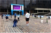 Tennis at the Portsmouth Guildhall Live Site