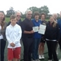 Wickham Community Tennis Club achieves Clubmark
