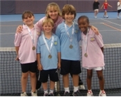 Hampshire 9 and Under County Cup team