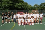Portsmouth Schools touch tennis competition