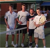 Top tennis teams take part in Winchester’s prestigious Centenary Tennis Tournament…
