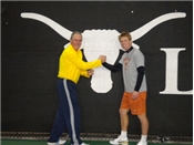 Ed Corrie with Paul Hutchins