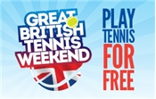 Great British Tennis Weekend – Free tennis at a venue near you ….. 