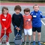 Young players from Oakham Tennis Club