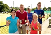 COOK AND ALLWOOD LIFT THE COUNTY JUNIOR TENNIS TITLES