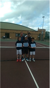 Leicestershire 12&U Boys County Tennis Team Reach National Finals