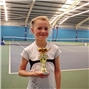 Talia with her trophy at Hull