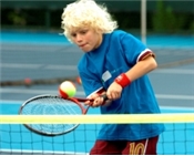 mini tennis player