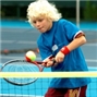 mini tennis player