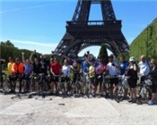 Last year's fund-raisers at the Eiffel Tower
