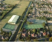 Aerial View of Boston Tennis Club