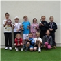 Mini tennis winners and runners-up at Cullercoats Tennis Club’s annual finals’ day.