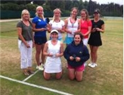 Back Row:LTA representative, Alex Walker, Amy Hoburn, Grace Dixon, Jayne Oswald, Deborah Armstrong