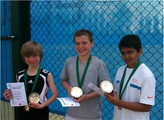 Green Mini Tennis Winners - West Bridgford TC
