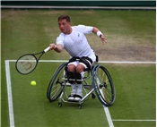 Wimbledon champions and Rio Paralympic medallists at Nottm Tennis Centre this week
