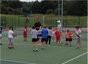 Fun Fun Fun at the Mini Tennis Session