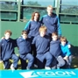 Wiltshire 14U Boys team with Team Captains Catherine Graham and Lewis Fletcher