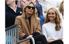 LONDON, ENGLAND - JUNE 15:  Maria Sharapova (left) watches the match between her boyfriend Grigor Dimitrov of Bulgaria and Feliciano Lopez of Spain during their Men's Singles Final on day seven of the Aegon Championships at Queens Club on June 15, 2014 in London, England.  (Photo by Jan Kruger/Getty Images)