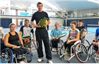 GB Paralympians take part in Cardio Tennis