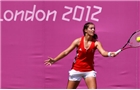 Laura Robson in Olympic Games singles event