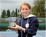 Pippa with her Trophy